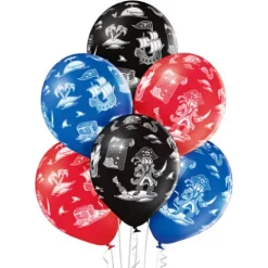 Balon gumowy PIRACI pirat 12 cali 1 szt.