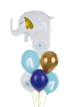Balon gumowy ROCZEK SŁONIK Pastel Blue 12" 1 szt.