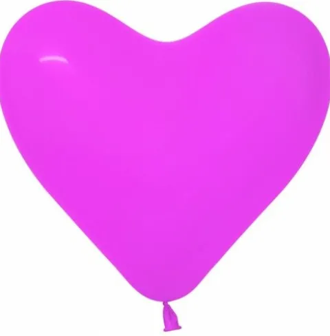 Balon jednokolorowy Sempertex SERCE 6'' 100 szt