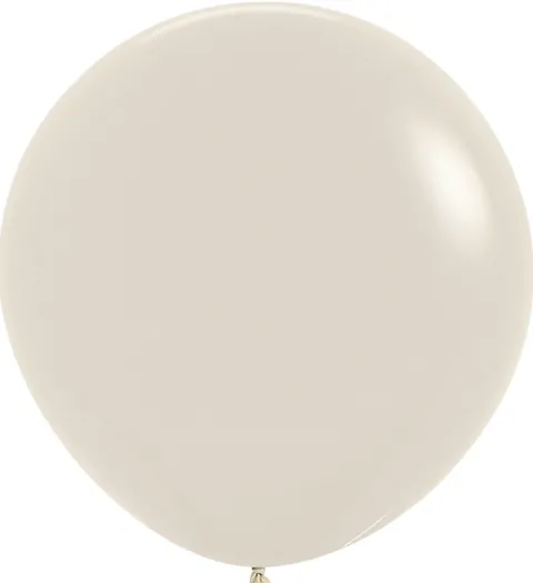 Balon Kula Sempertex Pastel Dusk 36 cali 1 szt. Cream