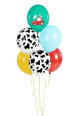 Balon lateksowy Farma 12 cali 30 cm 2 wzory do wyboru