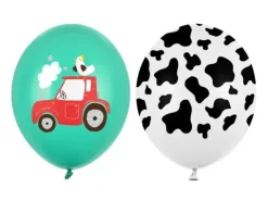Balon lateksowy Farma 12 cali 30 cm 2 wzory do wyboru