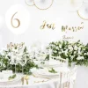 Balon lateksowy z nadrukiem Just MARRIED ślubne 1 szt.
