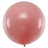 Balon okrągły kula średnica 1m metrowy Pastel Wild Rose