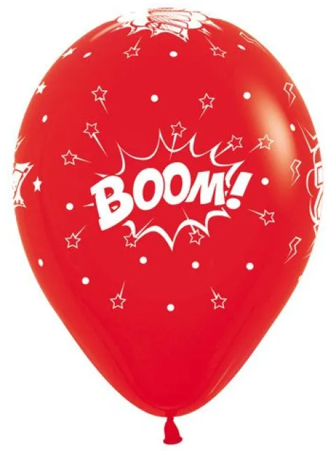 Balon Sempertex Komiks 12'' 1 szt. Żółty