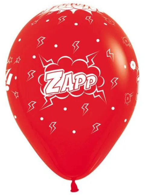 Balon Sempertex Komiks 12'' 1 szt. Żółty