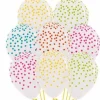 Balon Sempertex Konfetti Pomarańczowe 1szt
