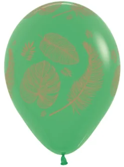 Balon Sempertex Tropical Leaves liście 12 cali 1 szt. mix
