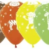 Balon Sempertex Zwierzęta z dżungli 12'' 1 sztuka Brązowy