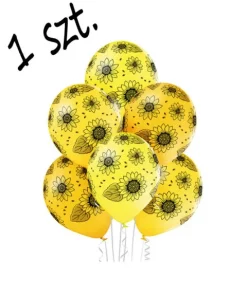 Balon Słoneczniki kwiaty 12 cali 1 szt.