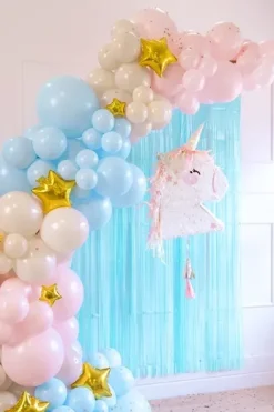 Balon Strong jednokolorowy 43 cm 17 cali 25 szt. Pastel Baby Blue