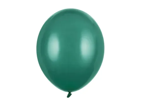 Balon Strong jednokolorowy 12 cali 100 szt. Pastel Bottle Green