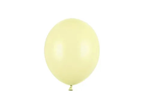 Balon Strong jednokolorowy 5 cali 100 szt. Pastel Light Yellow