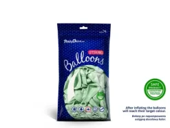 Balon Strong jednokolorowy 5 cali 100 szt. Pastel Pistachio