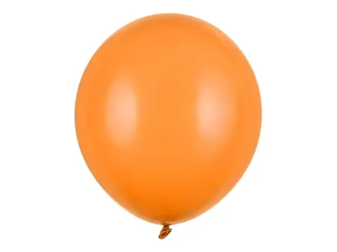 Balon Strong jednokolorowy 43 cm 17 cali 25 szt. Pastel Mandarin Orange