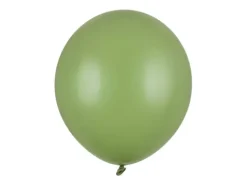 Balon Strong jednokolorowy 43 cm 17 cali 25 szt. Pastel Rosemary Green