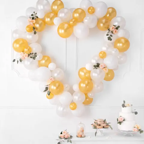 Balon Strong Metallic jednokolorowy 5 cali 100 szt. Metallic Gold