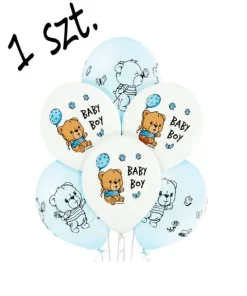 Balony Baby Boy 12 cali 1 szt.