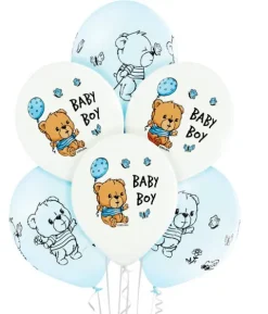 Balony Baby Boy Zestaw 6 szt.