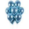 Balony Chrome Shiny 13 cali Gemar NIEBIESKIE 50 szt.