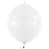Balony do girland Everts Decor Line E-LINK Frosty White 12 cali 50 szt.