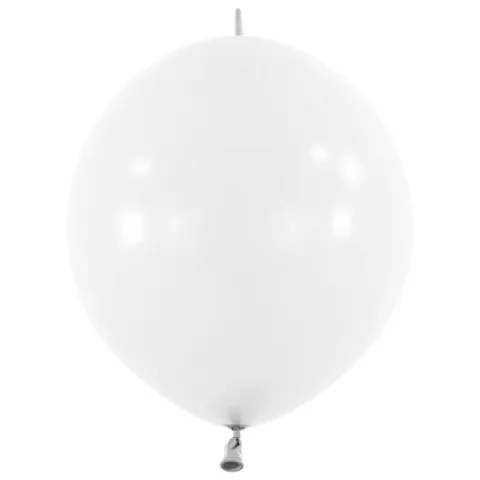 Balony do girland Everts Decor Line E-LINK Frosty White 12 cali 50 szt.