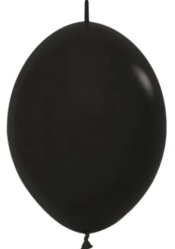 Balony do girland (Link-o-loon) LOL 12 cali Sempertex Solid 50 szt. Black