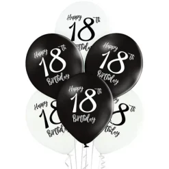 Balony Happy 18th Birthday Osiemnastka 12 cali 1 szt.