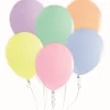 Balony lateksowe Beauty&Charm, makaronowe PASTEL MIX 12 cali 50 szt.