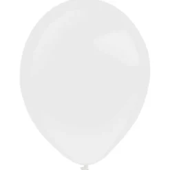 Balony lateksowe Everts Decor Line by Amscan 11 cali 50 szt. Frosty White