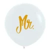 Balony lateksowe Sempertex MR Mąż 24" 10 szt.