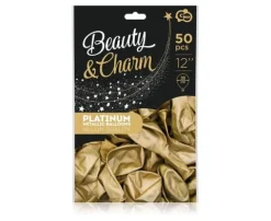 Balony platynowe złote Beauty&Charm Chrome (Shiny, Glossy) 12