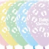 Balony Sempertex Baby Shower Stópki 12'' 50 szt Mix kolorów