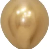 Balony Sempertex Chrome Shiny Reflex Gold 18 cali 1 szt.