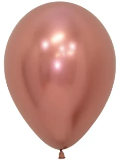 Balony Sempertex Chrome Shiny Reflex Rose Gold 5 cali 50 szt.