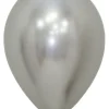 Balony Sempertex Chrome Shiny Reflex Silver 5 cali 50 szt.
