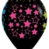 Balony Sempertex Gwiazdki 12'' 12 szt Neonowe