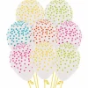 Balony Sempertex Konfetti 12'' 12 szt Mix kolorów