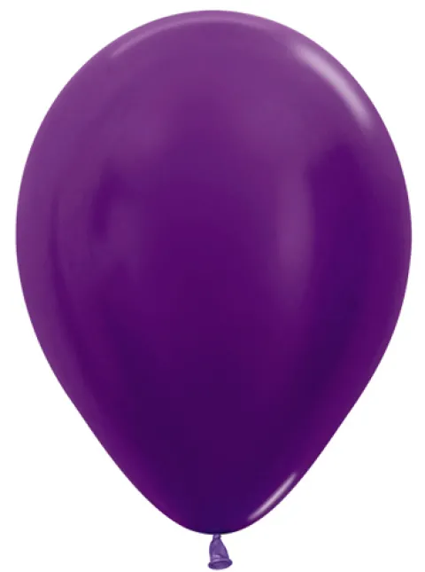 Balony Sempertex Metallic 10'' 100 szt. Violet