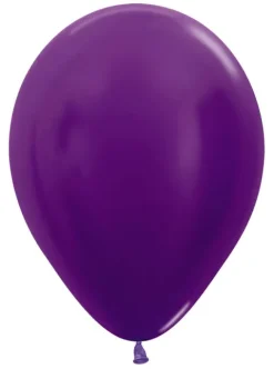 Balony Sempertex Metallic 12 cali 50 szt. Violet