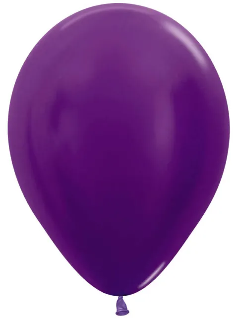 Balony Sempertex Metallic 12 cali 50 szt. Violet