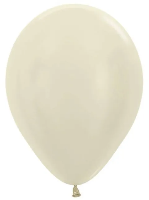 Balony Sempertex Satin Pearl 10'' 100 szt. Ivory