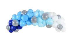 Balony srebrne Chrome Shiny - Glossy balloons 12'' 50 szt.