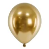 Balony złote Chrome Shiny - Glossy balloons 46 cm 5 szt.