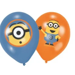 Balony Anagram 11 cali 6 szt Minionki