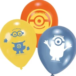 Balony Anagram 9 cali 6 szt Minionki