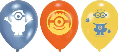 Balony Anagram 9 cali 1 szt Minionki