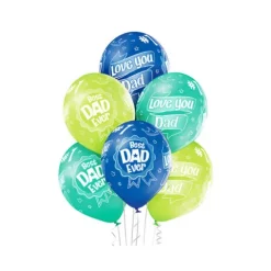 Balony Best Dad Dzień Ojca 12" 1 szt.