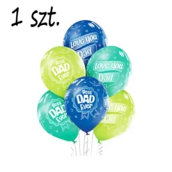 Balony Best Dad Dzień Ojca 12" 1 szt.