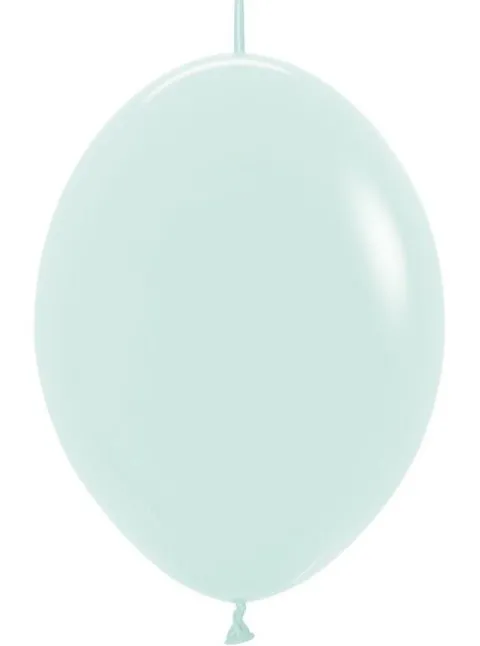 Balony do girland (Link-o-loon) LOL 12 cali Sempertex 50 szt. Pastel Matte Green